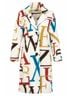 Dolcezza Brown Sherpa Monogram Coat in Multi Size S - photo 4