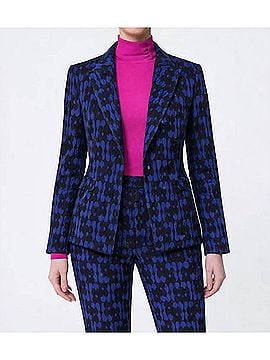 J'envie Portofino Jacket Blazer in Black/Ink (view 2)