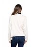 Paparazzi Solid Brown Faux Suede Drape Front Jacket in Bone Size XL - photo 3