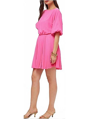 Trina Turk Triples Dress in Pink (view 2)