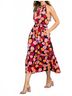 THML Red Miracle Midi Dress in Red Multi Size M - photo 4