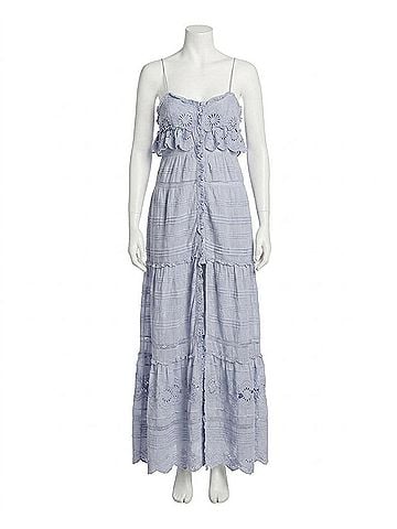 Isabel Marant Paule Dress in Light Blue (view 1)