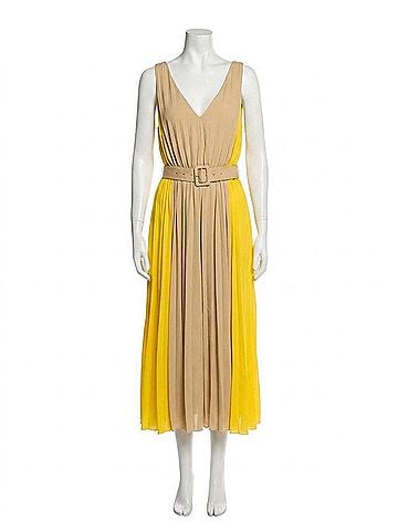 Ramy Brook Latoya Maxi Dress in Daisy Colorblock (view 1)