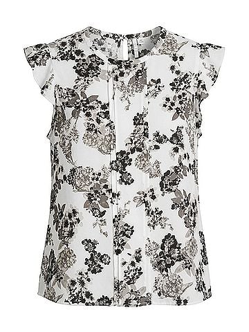 Elle Short Sleeve Blouse (view 1)