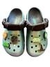 Crocs 100% Rubber Graphic Solid Multi Color Mule/Clog Size 8 - photo 1