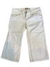 Roxy 100% Cotton White Casual Pants Size 3X - photo 1