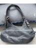 Coach 100% Leather Jacquard Gray Leather Hobo One size - photo 5