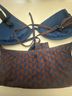 Hurley Print Blue Brown Two Piece Swimsuit Size L - photo 5