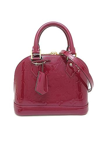 Louis Vuitton Louis Vuitton Alma BB Women's Handbag M50565 (Discontinued) Monogram Vernis Purple (view 1)