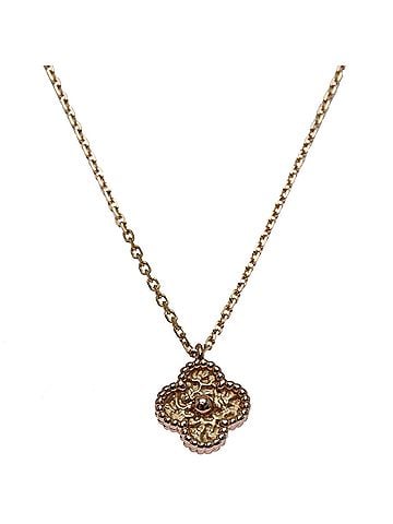 Van Cleef & Arpels Van Cleef &amp; Arpels Sweet Alhambra Pendant Necklace for Women, VCAR08DF00, 750 Pink Gold (view 1)