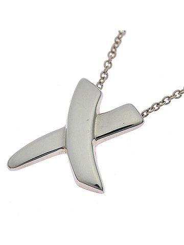 Tiffany & Co. Tiffany &amp; Co. Paloma Picasso Kiss Pendant Women's Necklace, Sterling Silver 925 (view 2)