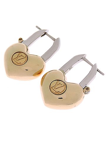 Louis Vuitton Louis Vuitton Boucles d'Oreilles Crazy in Rock Women's Earrings M67277 Metal (view 2)