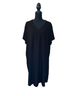 Side Stitch 100% Rayon Black Casual Dress Size XL - photo 1