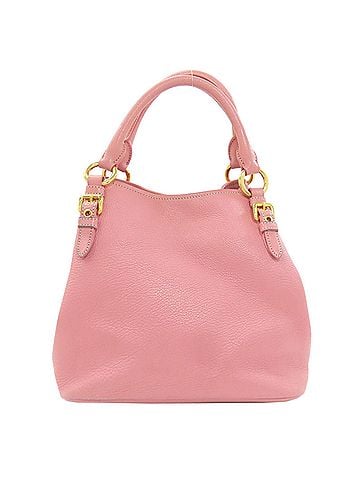 Miu Miu Miu Miu Miu 2-Way Leather Handbag for Women (view 2)