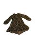 CeCe Animal Print Black Brown Pink Casual Dress Size S - photo 2
