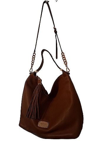 Michael Kors Leather Hobo (view 1)