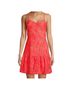 Michael Kors 100% Polyester Orange Cocktail Dress Size 8 - photo 2