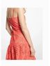 Michael Kors 100% Polyester Orange Cocktail Dress Size 8 - photo 4