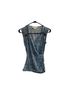 MICHAEL Michael Kors Paisley Blue Sleeveless Top Size P (petite) - photo 1