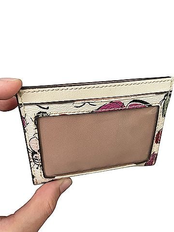 Coach creature print Leather Card Holder (view 2)