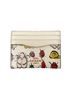 Coach 100% Leather Floral Multi Color Leather Card Holder One size - photo 1