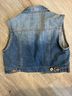 Highway Blue Denim Vest Size M - photo 4