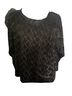 Connected Apparel Print Black Gold Short Sleeve Blouse Size 4X - photo 2