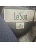 Le Suit 100% Polyester 100% Polyester Blue Blazer Size L - photo 12
