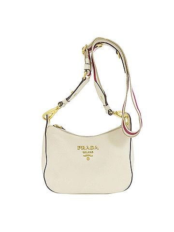 Prada Prada Logo Shoulder Bag, Calfskin, Women's PRADA (view 1)