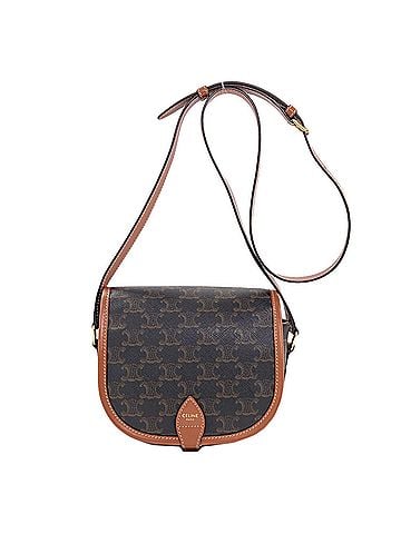 Céline Celine Triomphe Shoulder Bag, PVC, Women's CELINE (view 1)