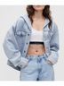 Gap X Béis Blue Denim Jacket Size S - photo 7
