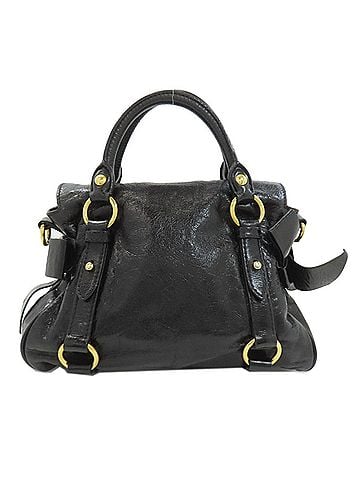 Miu Miu Miu Miu Miu 2-Way Handbag, Calfskin, Women's MIUMIU (view 2)