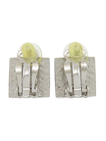 Chanel Chanel Coco Mark Earrings, Metal, Women's CHANEL (view 2)