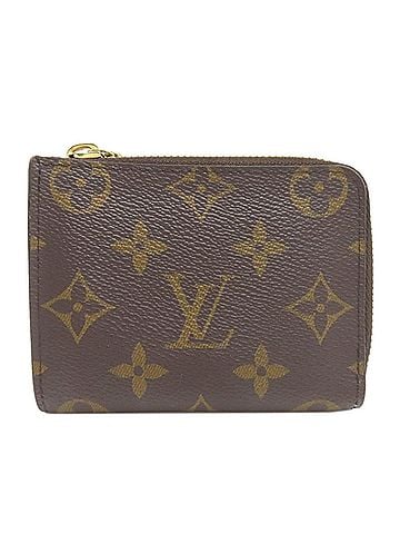 Louis Vuitton Louis Vuitton M83676 Portefeuille Noir Compact Coin Case Monogram Canvas Women's LOUIS VUITTON (view 1)