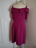 Glamour 94% Polyester 6% Spandex 100% Polyester Solid Pink Cocktail Dress Size 10 - photo 10