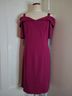 Glamour 94% Polyester 6% Spandex 100% Polyester Solid Pink Cocktail Dress Size 10 - photo 4