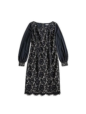 Eliza J Sheer Lace Cocktail Sheath Dress Cocktail Dress (view 1)
