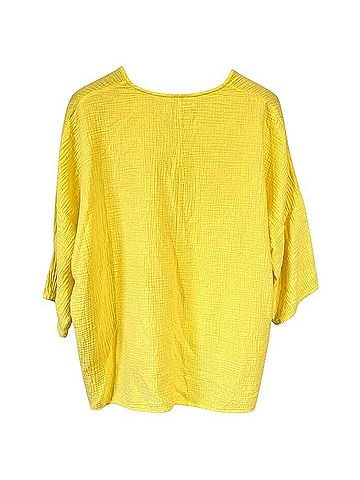 bryn WALKER boxy oversized 3/4 Sleeve T-Shirt (view 2)