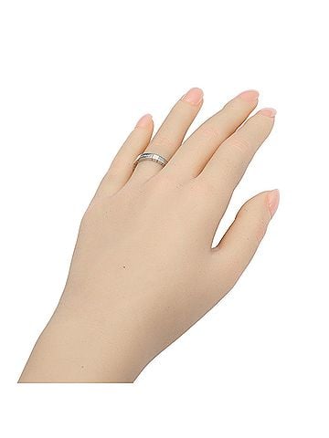 Cartier Cartier Lanieres Ring, 18K White Gold, Approx. 5.84g (view 2)