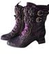 L'Artiste Purple Ankle Boots Size EU 39 - photo 1