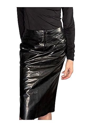 Banana Republic banana republic Leather Skirt (view 1)