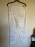 Theory 100% Linen White Casual Pants Size 2 - photo 5