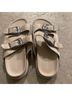 American Eagle Outfitters Tan Ivory Sandals Size 8 - photo 3