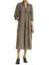 Samsoe Samsoe Plaid Brown Casual Dress Size S - photo 3