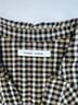 Samsoe Samsoe Plaid Brown Casual Dress Size S - photo 5