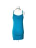 Guess Teal Blue Gold Sleeveless Silk Top Size S - photo 2