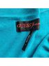 Guess Teal Blue Gold Sleeveless Silk Top Size S - photo 3