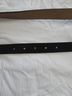 Michael Kors 100% Leather Snake Print Black Belt Size S - photo 5