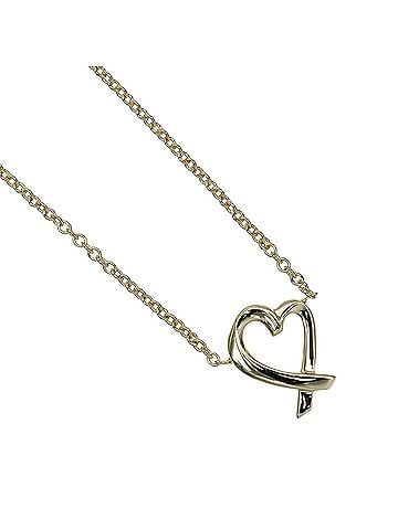 Tiffany & Co. Tiffany &amp; Co. Loving Heart Necklace, 18K Yellow Gold, approx. 2.34g. (view 1)