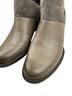 Born 100% Leather Gray Ankle Boots Size 7 - photo 3